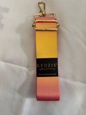 Kedzie Ombre Yellow to Pink Interchangeable Bag Strap